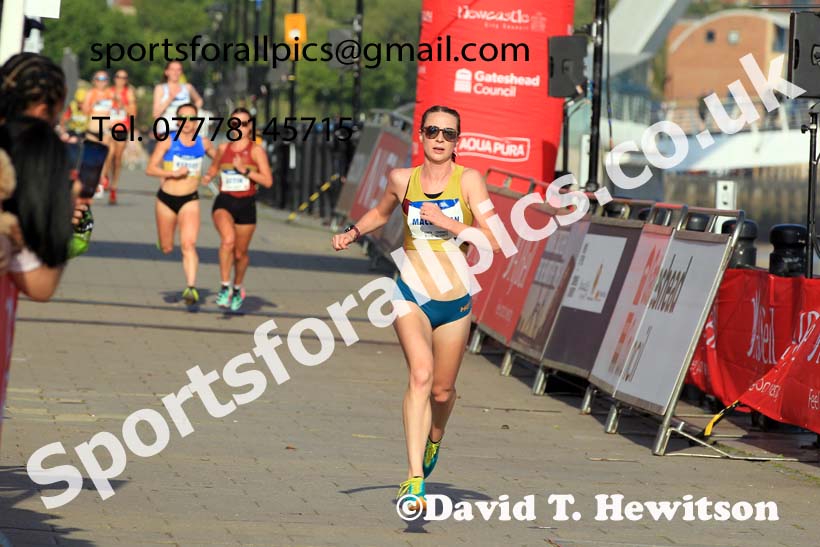 The 2023 UK Athletics Womens 5k Road Race Champs., Newcastle Quayside.  Photo: David T. Hewitson/Sports for All Pics